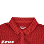 Tricou polo Zeus Galaxy, Rosu - imagine 3