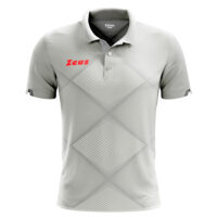 Tricou polo Zeus Galaxy, Argintiu