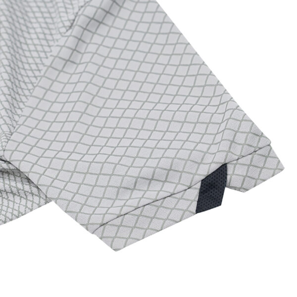 Tricou polo Zeus Galaxy, Argintiu - imagine 5