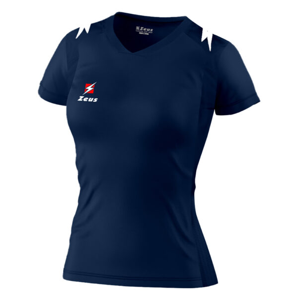 Tricou volei dama Zeus Tiger, Bleumarin - imagine 1