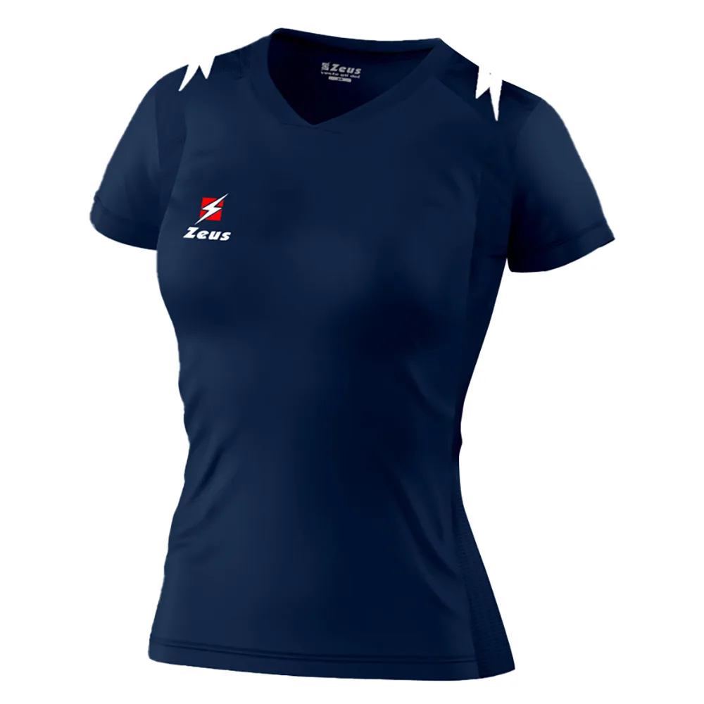 Tricou volei dama Zeus Tiger, Bleumarin - imagine 1