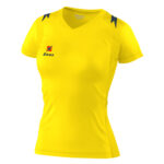 Tricou volei dama Zeus Tiger, Galben