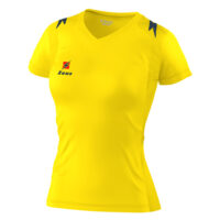 Tricou volei dama Zeus Tiger, Galben