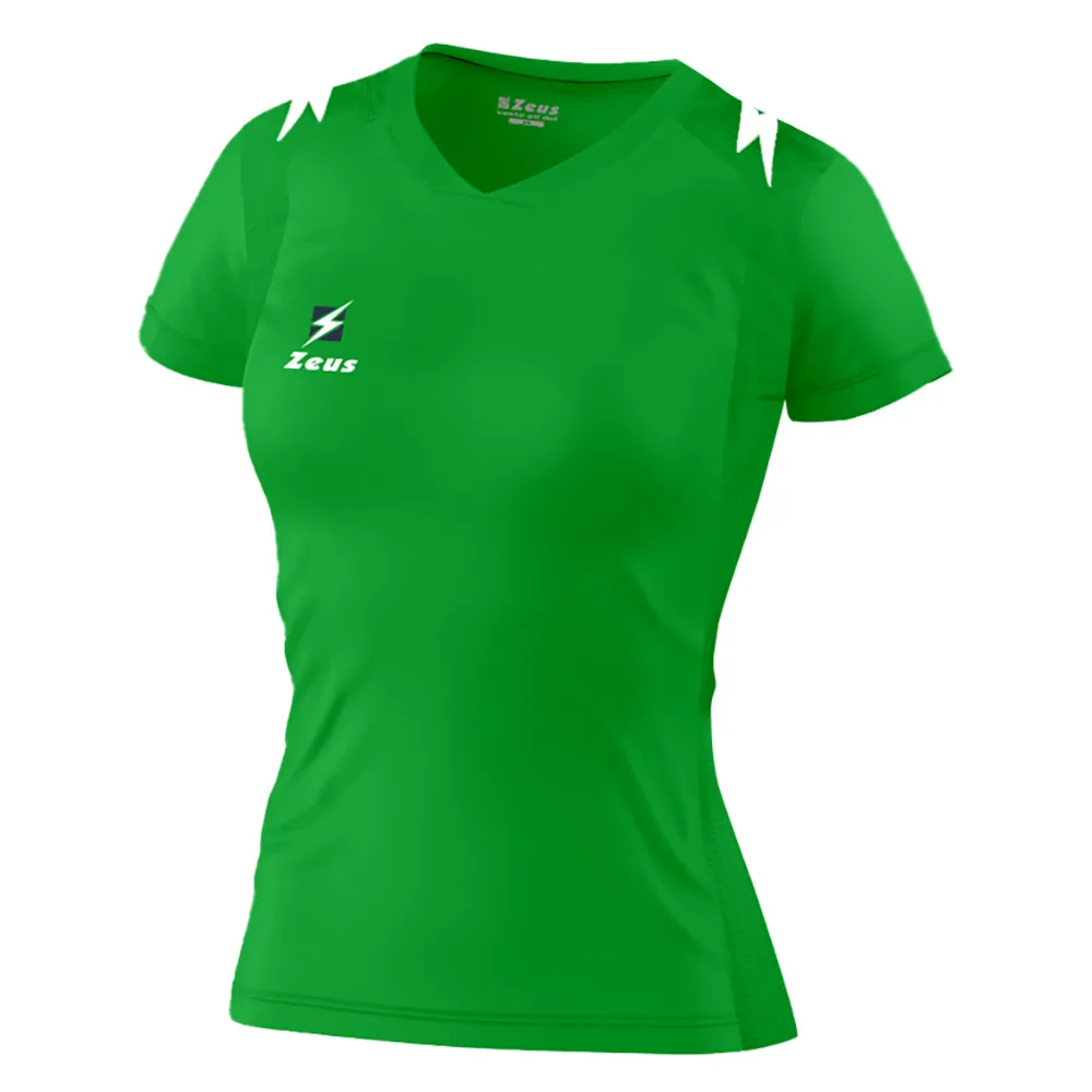 Tricou volei dama Zeus Tiger, Verde - imagine 1