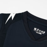 Tricou volei dama Zeus Tiger, Negru - imagine 3