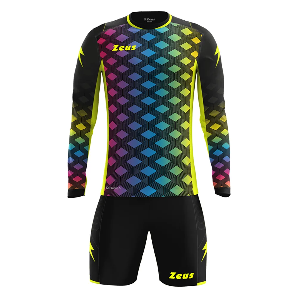 Set echipament portar Zeus Vintage, Galben Fluo / Fuxia - imagine 1