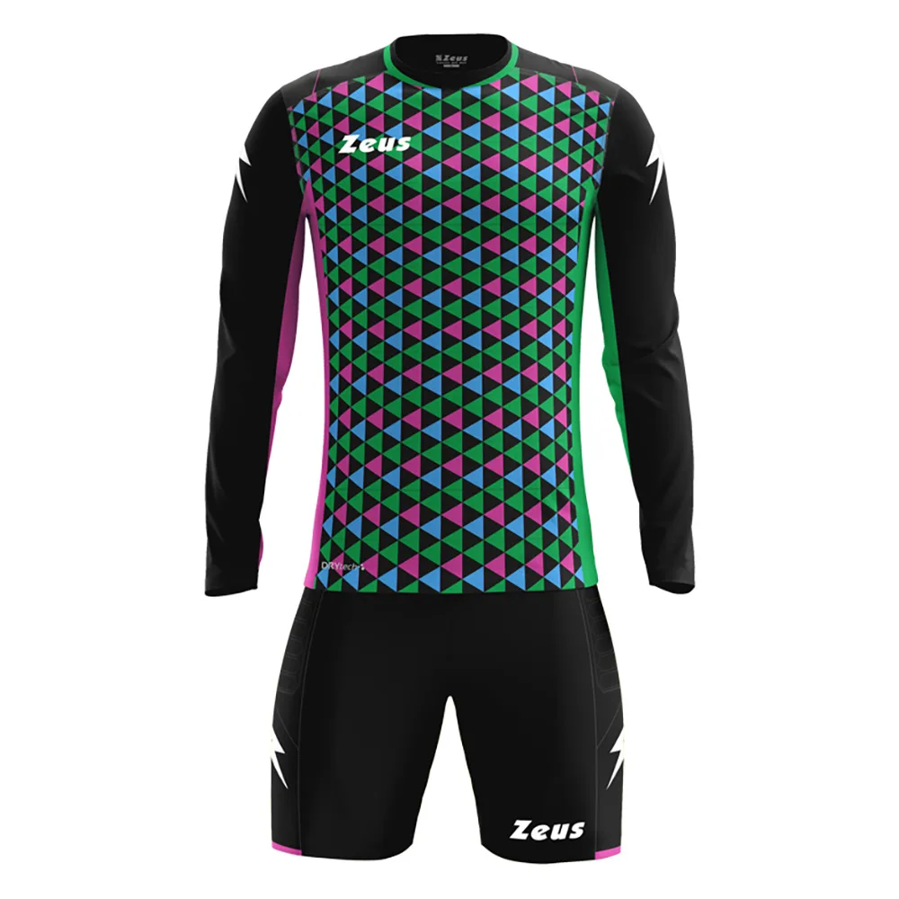 Set echipament portar Zeus Vintage, Verde / Fuxia - imagine 1