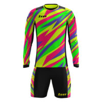 Set echipament portar Zeus Vintage, Fuxia / Verde Fluo