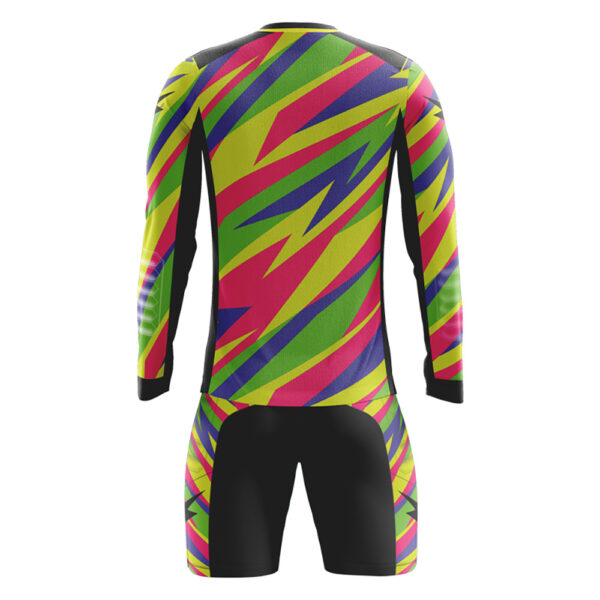 Set echipament portar Zeus Vintage, Fuxia / Verde Fluo - imagine 2