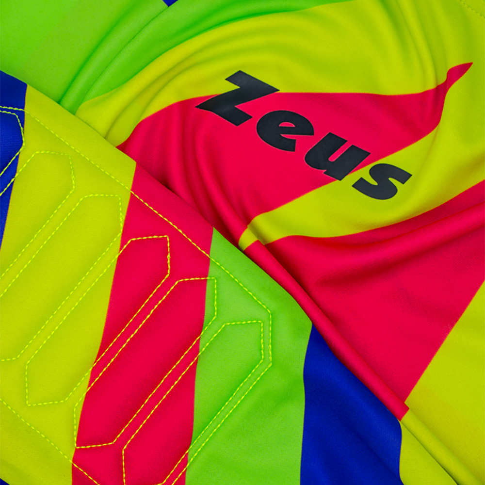 Set echipament portar Zeus Vintage, Fuxia / Verde Fluo - imagine 6