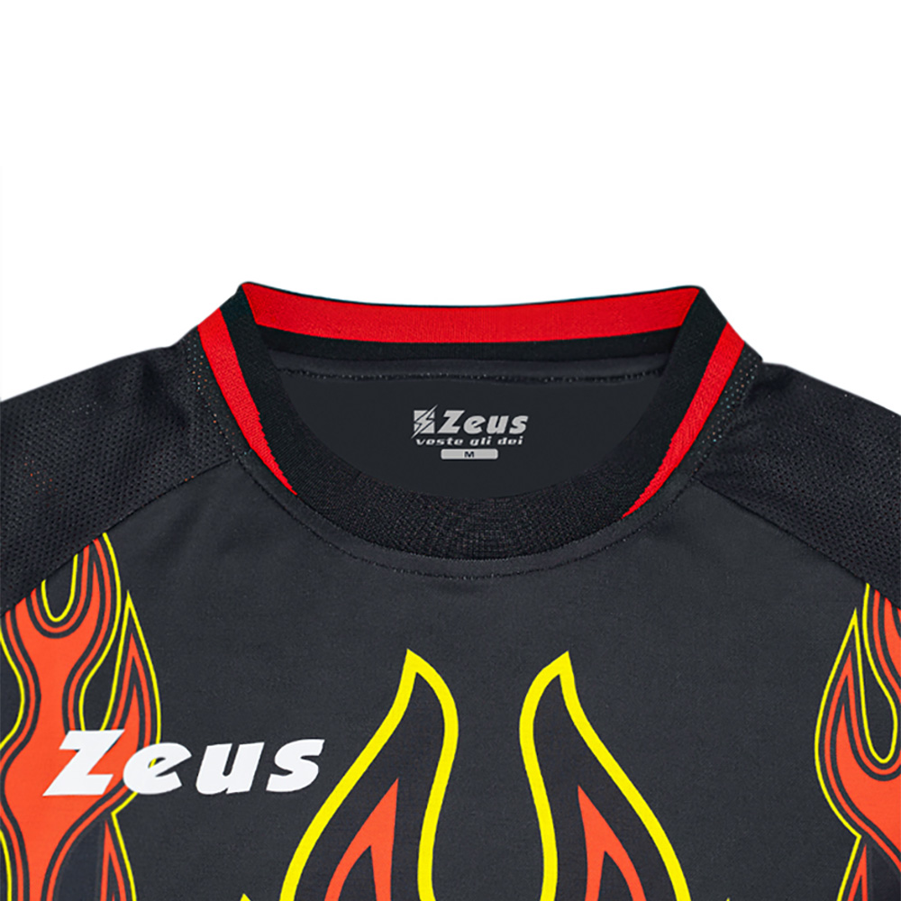 Set echipament portar Zeus Vintage, Rosu / Galben - imagine 4