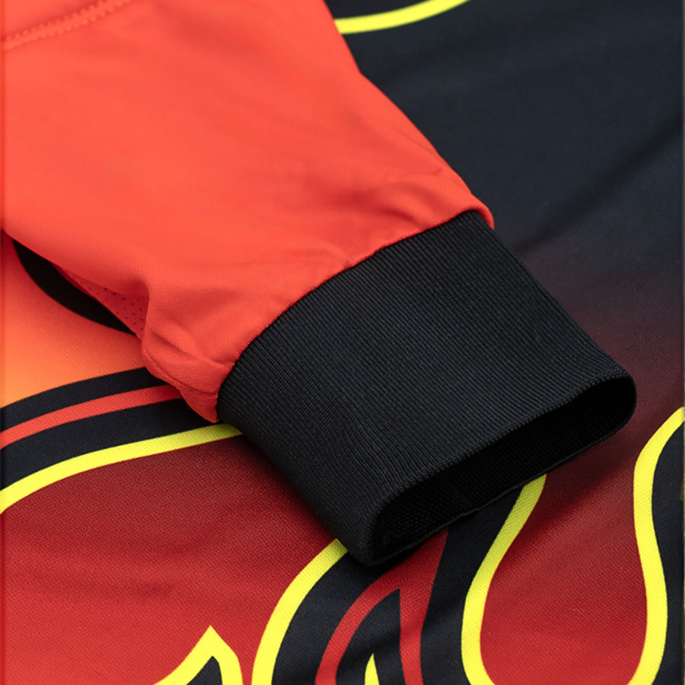 Set echipament portar Zeus Vintage, Rosu / Galben - imagine 7