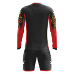 Set echipament portar Zeus Vintage, Rosu / Galben - imagine 2