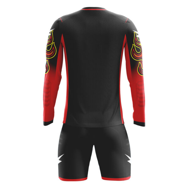 Set echipament portar Zeus Vintage, Rosu / Galben - imagine 2