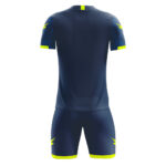 Set echipament fotbal Zeus Naxos, Bleumarin / Galben Fluo - imagine 2