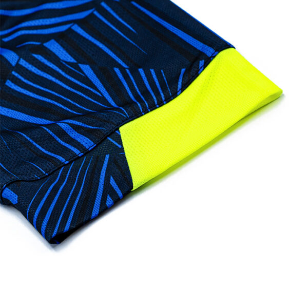 Set echipament fotbal Zeus Naxos, Bleumarin / Galben Fluo - imagine 6