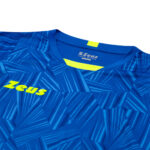 Set echipament fotbal Zeus Naxos, Albastru Royal / Galben Fluo - imagine 3