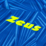 Set echipament fotbal Zeus Naxos, Albastru Royal / Galben Fluo - imagine 5