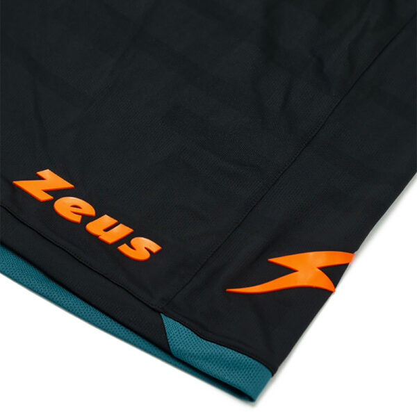 Set echipament fotbal Zeus Naxos, Albastru petrol / Negru - imagine 7