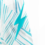 Set echipament fotbal Zeus Naxos, Alb / Turcoaz - imagine 6