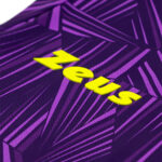 Set echipament fotbal Zeus Naxos, Mov / Galben Fluo - imagine 4