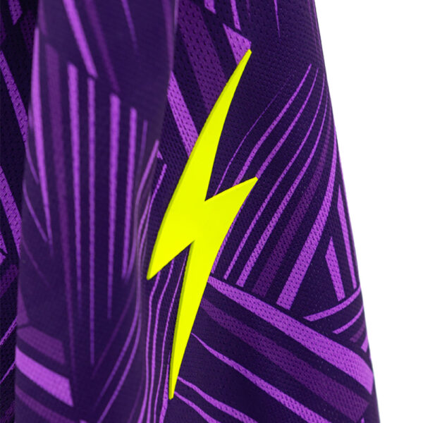 Set echipament fotbal Zeus Naxos, Mov / Galben Fluo - imagine 5