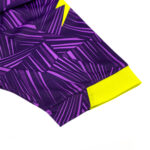 Set echipament fotbal Zeus Naxos, Mov / Galben Fluo - imagine 7