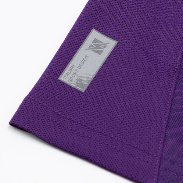 Set echipament fotbal Zeus Naxos, Mov / Galben Fluo - imagine 9