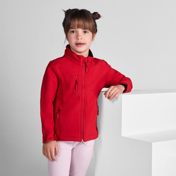 Jacheta softshell Nebraska, Rosu - imagine 3