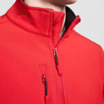Jacheta softshell Nebraska, Rosu - imagine 4
