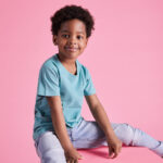 Tricou bumbac Beagle, Verde menta - imagine 8