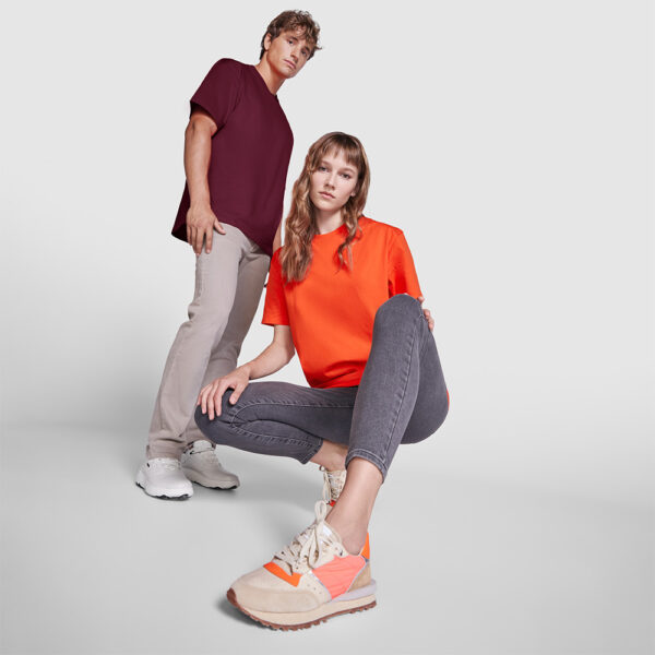 Tricou bumbac Bull, Portocaliu - imagine 4