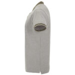 Tricou polo bumbac Bowie, Khaki - imagine 3