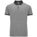Tricou polo bumbac Bowie, Negru