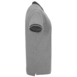 Tricou polo bumbac Bowie, Negru - imagine 4