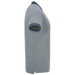 Tricou polo bumbac Bowie, Bleumarin - imagine 4