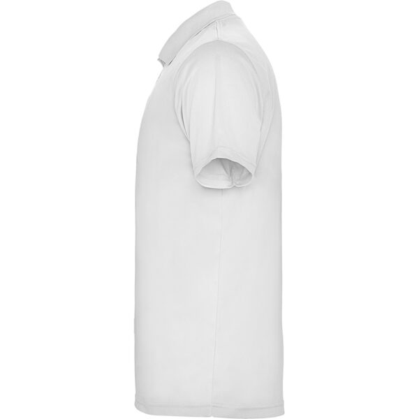 Tricou polo Monzha, Alb - imagine 3