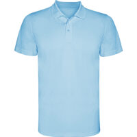 Tricou polo Monzha, Albastru sky