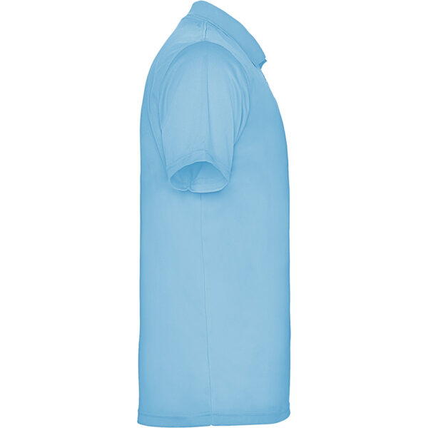 Tricou polo Monzha, Albastru sky - imagine 4