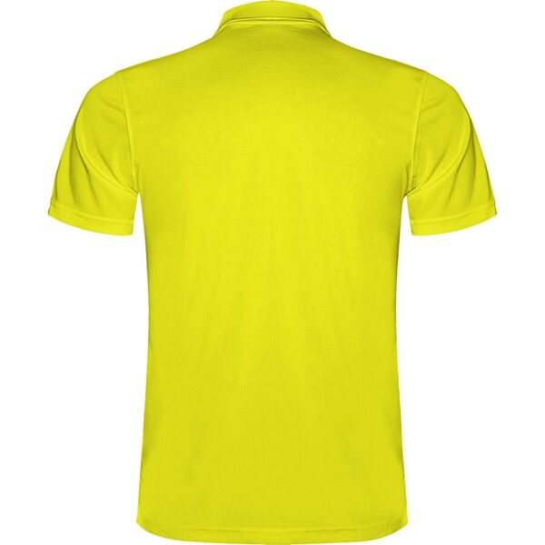 Tricou polo Monzha, Galben Fluo - imagine 2