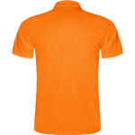 Tricou polo Monzha, Portocaliu Fluo - imagine 2