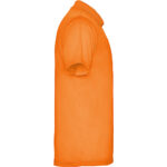 Tricou polo Monzha, Portocaliu Fluo - imagine 4