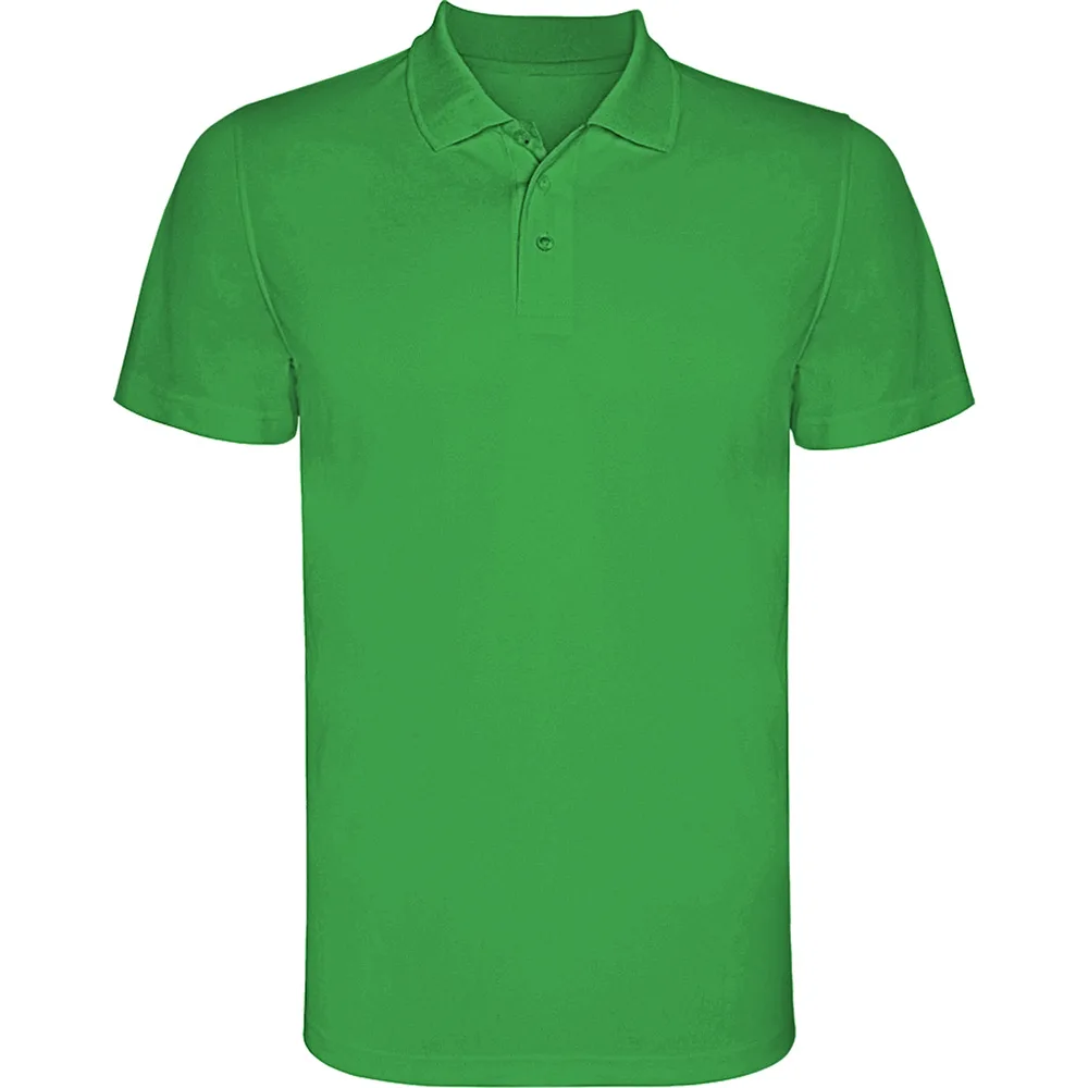 Tricou polo Monzha, Verde - imagine 1