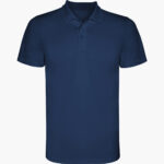 Tricou polo Monzha, Bleumarin