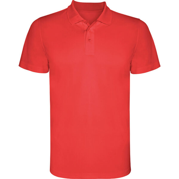 p_0404_60_1_1 Tricou polo Monzha, Rosu - imagine 1