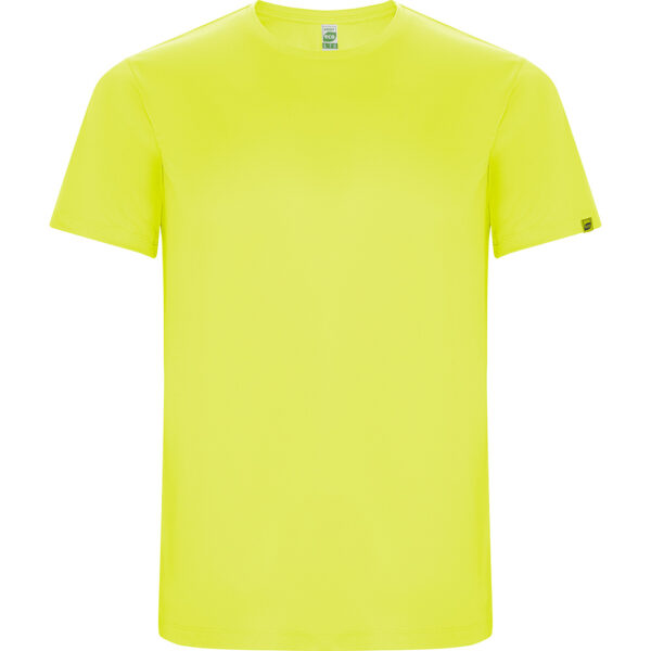 Tricou sport Imola, Galben Fluo - imagine 1