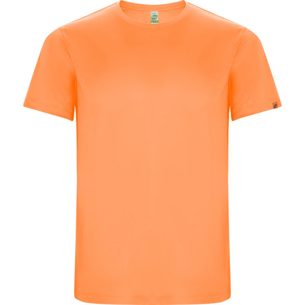 Tricou sport Imola, Portocaliu Fluo - imagine 1