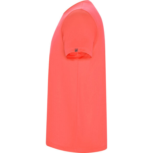 Tricou sport Imola, Coral Fluo - imagine 3