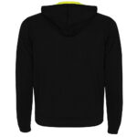 Hanorac Fuji, Negru / Galben Fluo - imagine 2