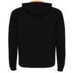 Hanorac Fuji, Negru / Portocaliu Fluo - imagine 2